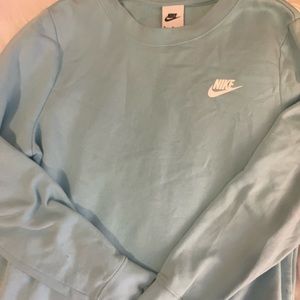 Light Blue Nike Crew Neck